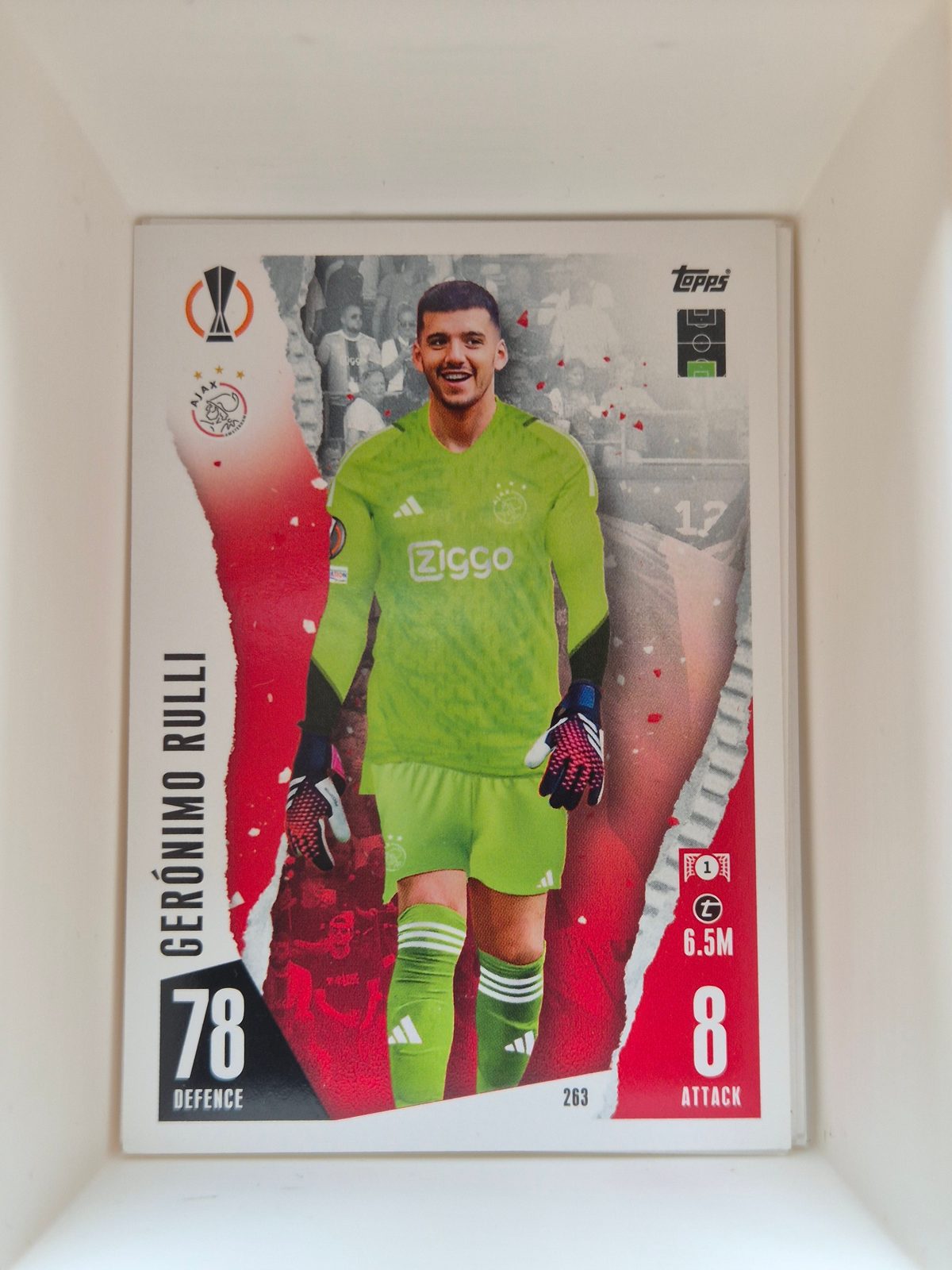 Gerónimo Rulli – Ajax – Topps Match Attax UEFA Europa League #263 Base