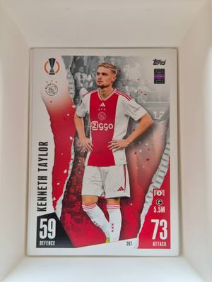 Kenneth Taylor – Ajax – Topps Match Attax UEFA Europa League #267 Base – Ajax – Match Attax gyűjtői kártya