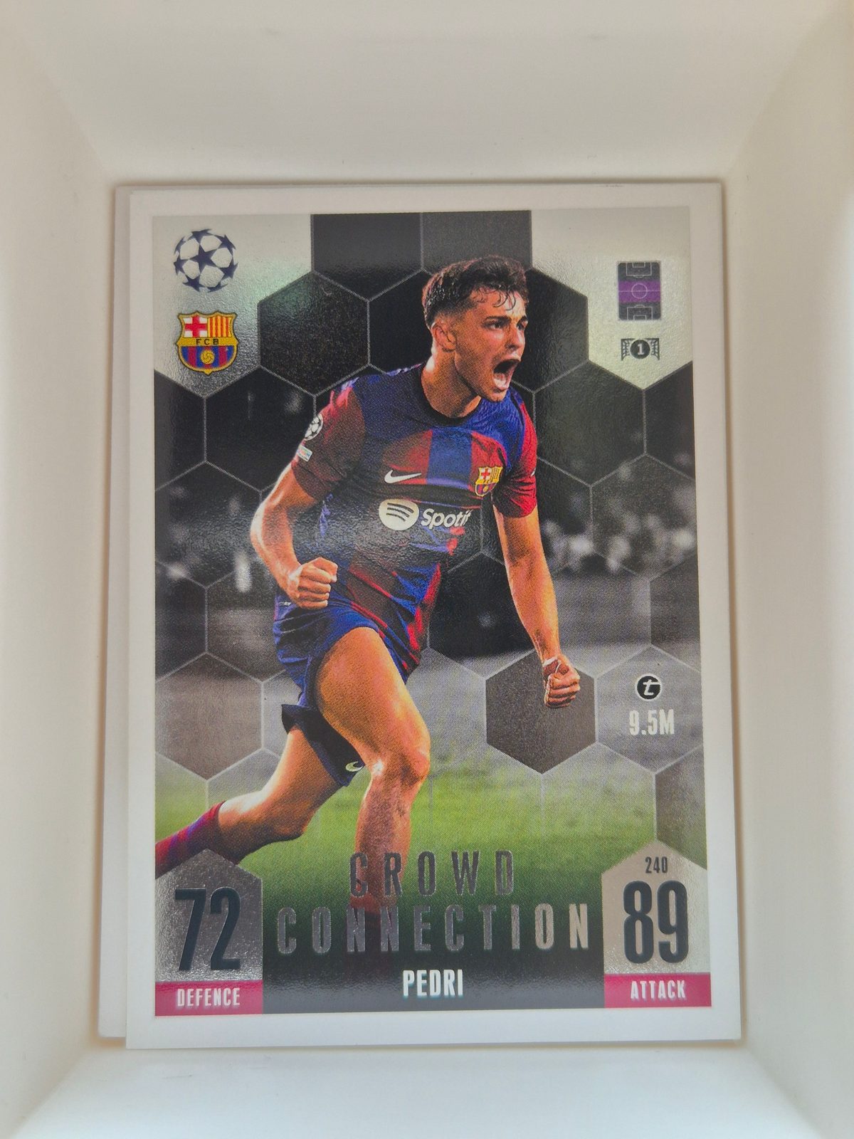 Pedri – FC Barcelona – Topps Match Attax UEFA Champions League Crowd Connection #240