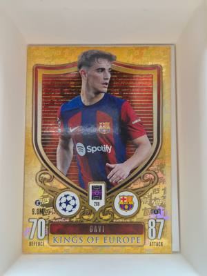 Gavi - FC Barcelona - Topps Match Attax Champions League 2023/24 #288 – FC Barcelona – Match Attax – 2023/24 gyűjtői kártya