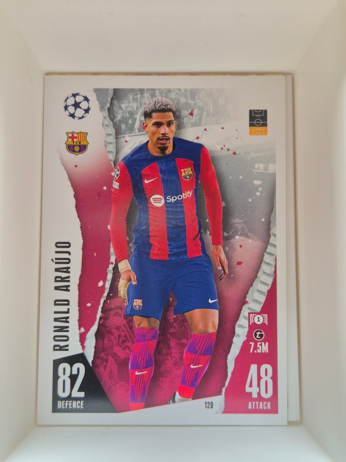 Ronald Araújo – Barcelona – Topps Match Attax UEFA Champions League 2022/23 #120