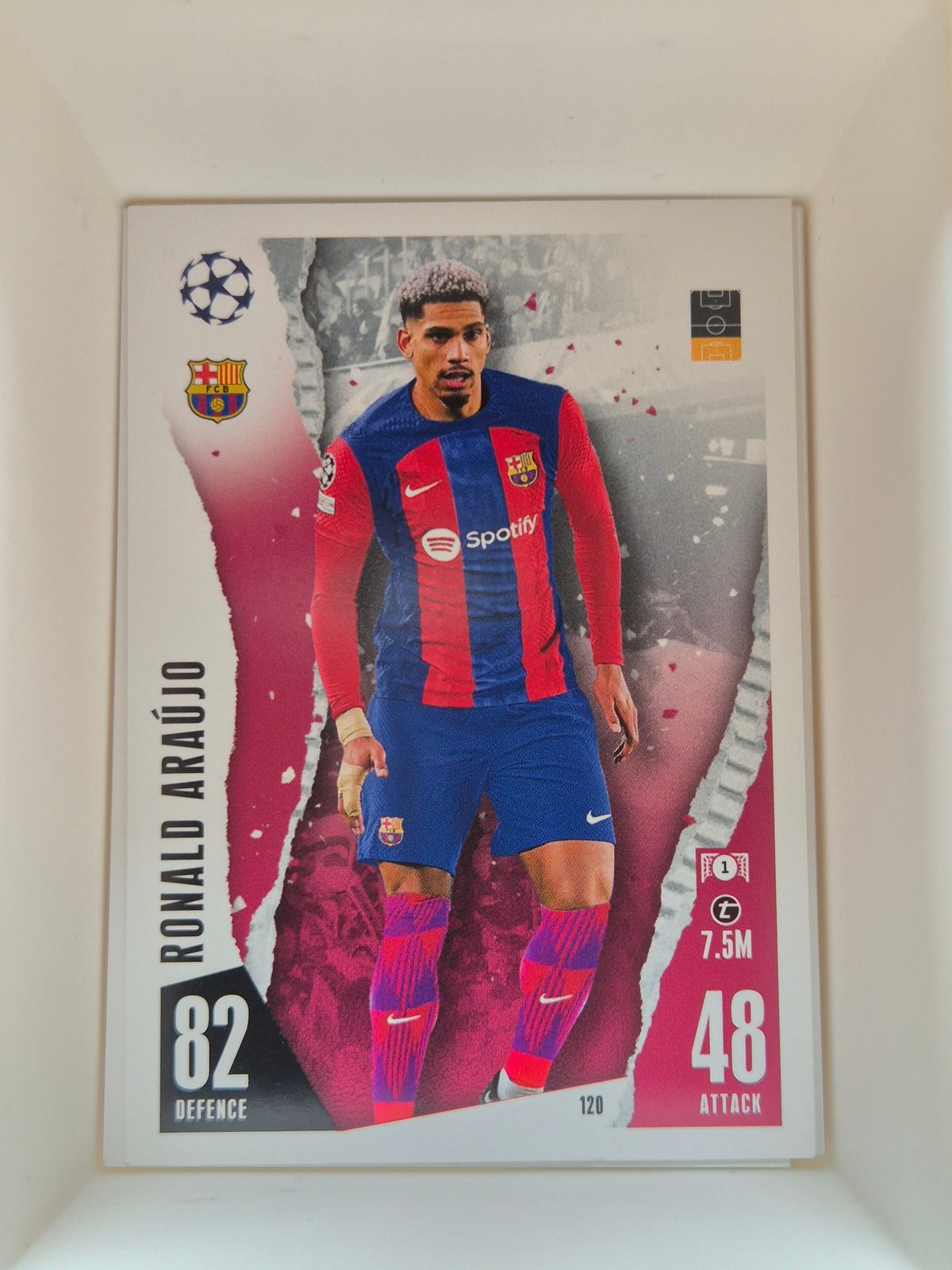 Ronald Araújo – FC Barcelona – Topps Match Attax UEFA Champions League #120 Base