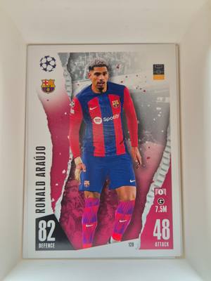 Ronald Araújo – FC Barcelona – Topps Match Attax UEFA Champions League #120 Base – FC Barcelona – Match Attax gyűjtői kártya