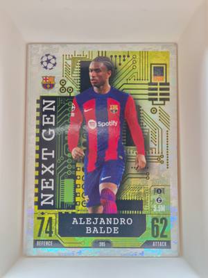 Alejandro Balde – FC Barcelona – Topps Match Attax 2023/24 #395 – FC Barcelona – Match Attax – 2023/24 gyűjtői kártya