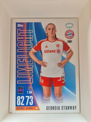 Georgia Stanway – FC Bayern München – Topps Match Attax 2023/24 – FC Bayern München – Match Attax – 2023/24 gyűjtői kártya