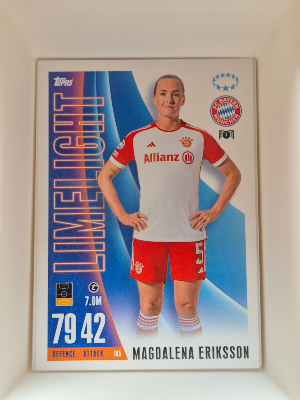 Magdalena Eriksson – FC Bayern München – Topps Match Attax 2023/24 Limelight #165