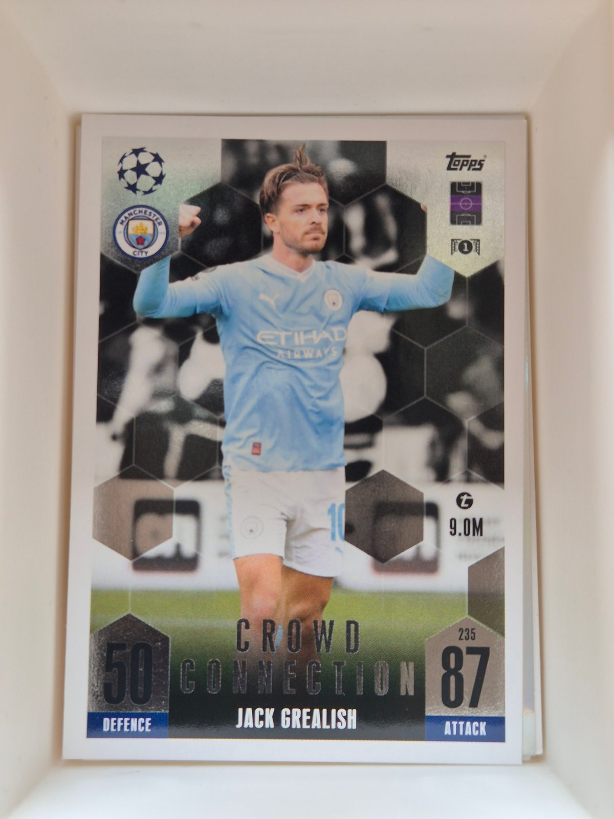 Jack Grealish – Manchester City – Topps Crowd Connection 2023/24 #235