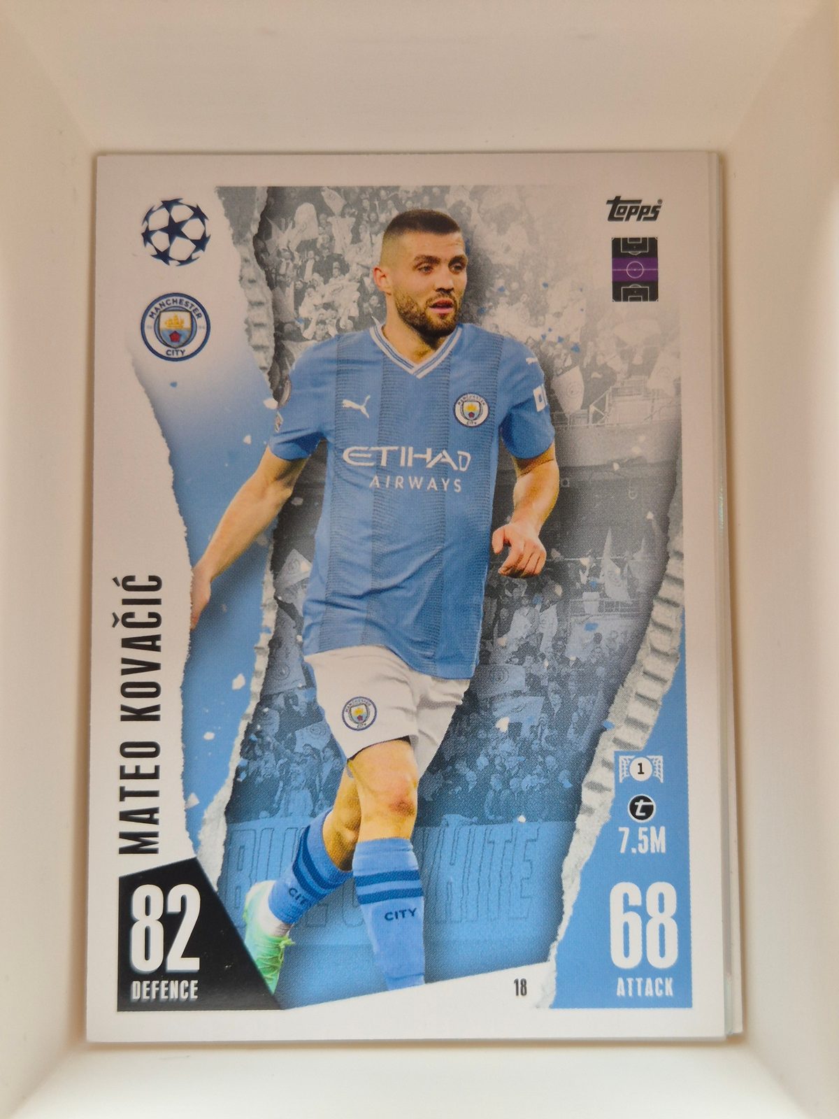 Mateo Kovačić – Manchester City – Topps Match Attax UEFA Champions League 2023/24 #1