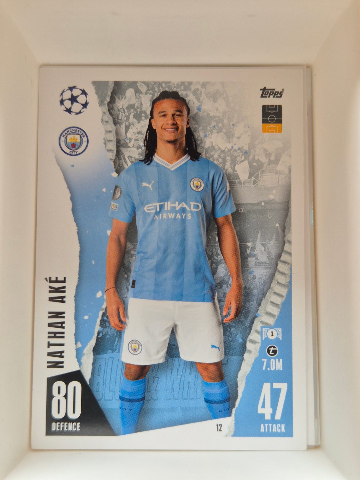 Nathan Aké – Manchester City – Topps Match Attax UEFA Champions League 2023/24 #47