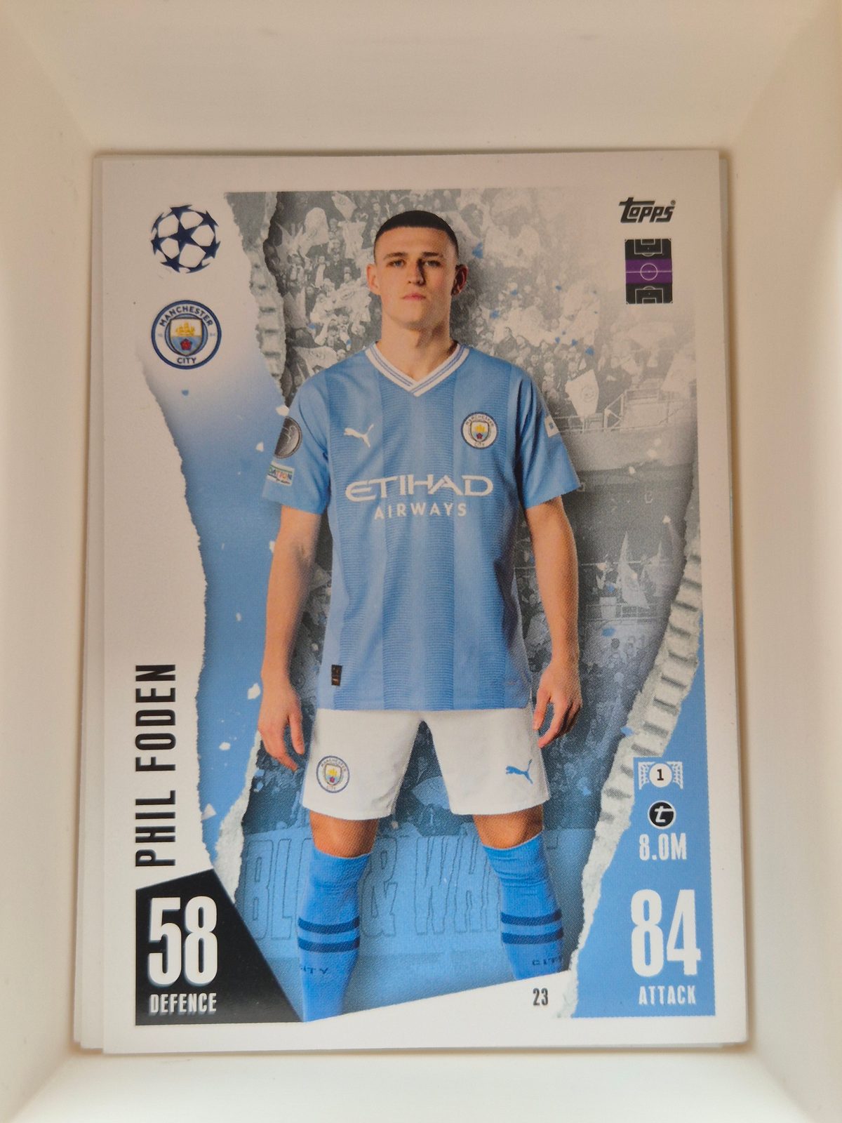 Phil Foden – Manchester City – Topps Match Attax UEFA Champions League 2023/24 #23