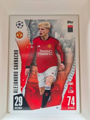 Alejandro Garnacho – Manchester United – Topps Match Attax UCL 2023/24 #62 Base – Manchester United – Match Attax – 2023/24 gyűjtői kártya
