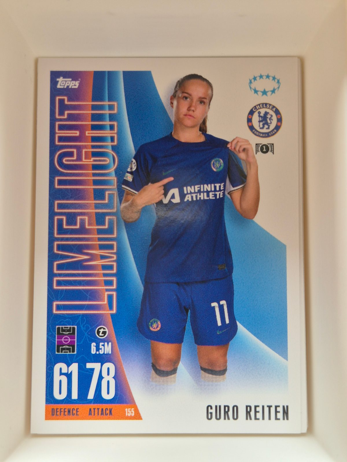 Guro Reiten – Chelsea – Topps UEFA Women's Champions League Limelight #155