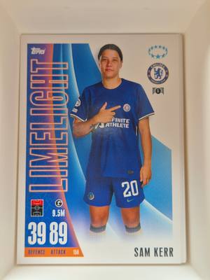 Sam Kerr – Chelsea FC – Topps Match Attax 2023/24 – Chelsea – Match Attax – 2023/24 gyűjtői kártya