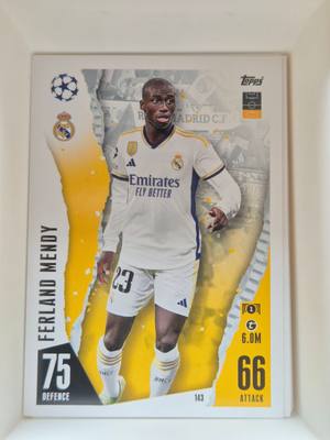 Ferland Mendy – Real Madrid – Topps Match Attax UEFA Champions League 2021/22 #143 Base – Real Madrid – Match Attax – 2021/22 gyűjtői kártya