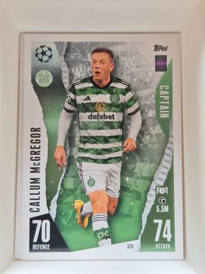 Callum McGregor – Celtic FC – Topps Match Attax UEFA Champions League 2023/24 #375 – Celtic – Match Attax – 2023/24 gyűjtői kártya