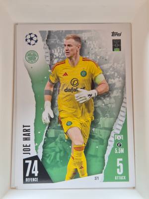 Joe Hart – Celtic – Topps Match Attax UEFA Champions League #371 Base – Celtic – Match Attax gyűjtői kártya