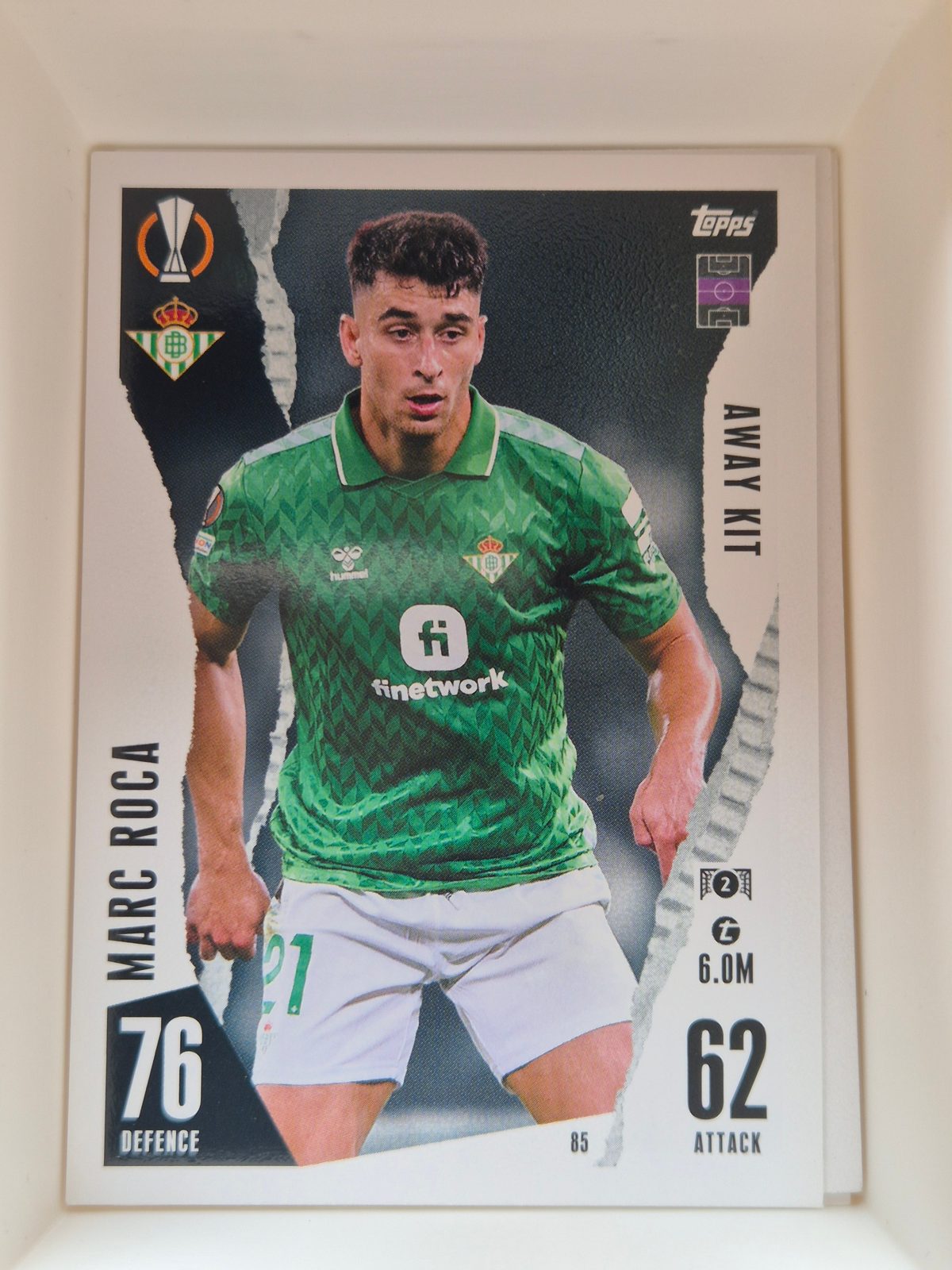 Marc Roca – Real Betis – Topps Match Attax UEFA Europa League 2023/24 #85