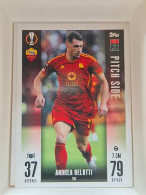 Andrea Belotti – AS Roma – Topps Pitch Side UEFA Europa League #116 Base – AS Roma gyűjtői kártya