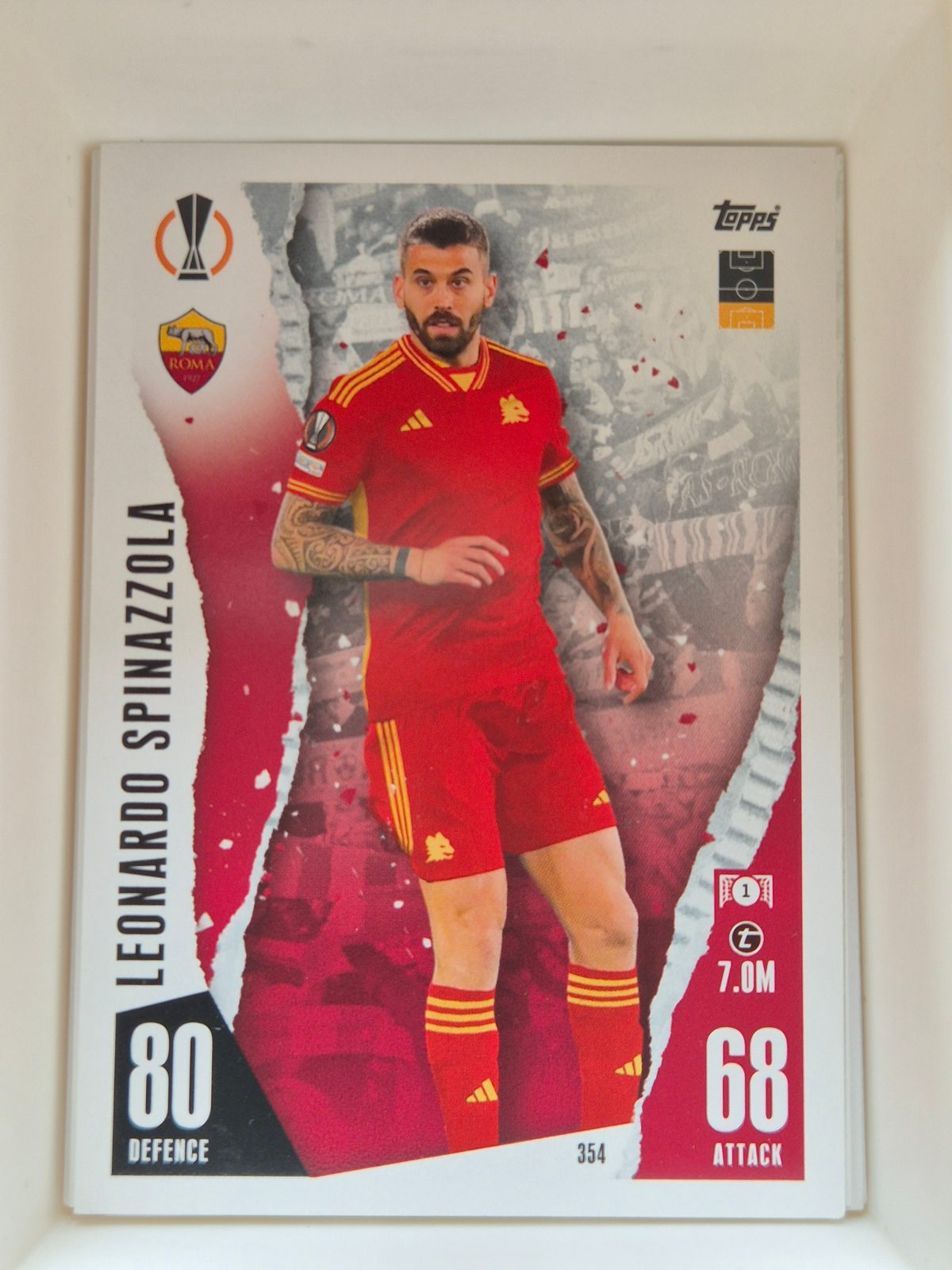 Leonardo Spinazzola – Roma – Topps Match Attax UEFA Europa League 2022/23 #354