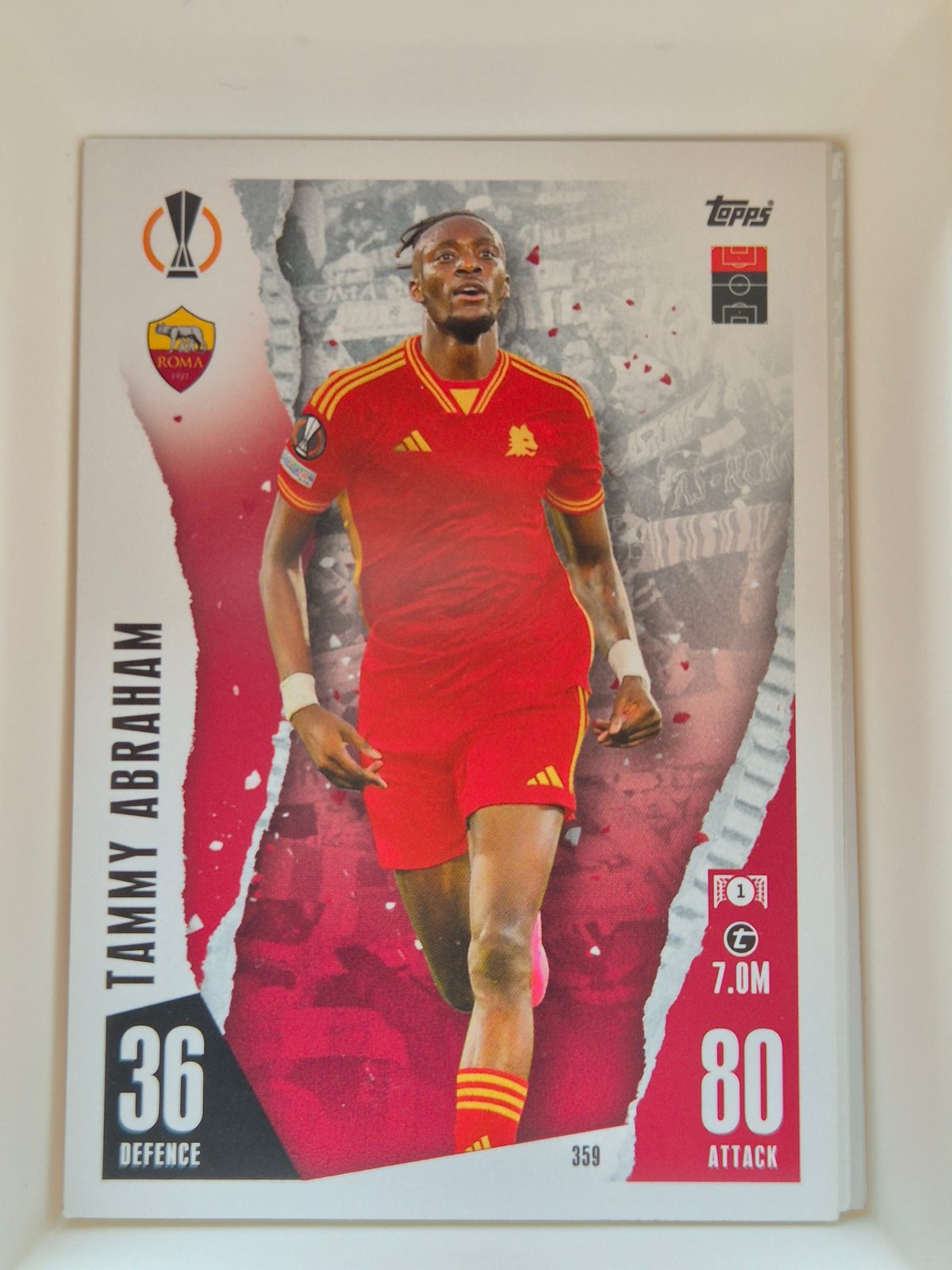 Tammy Abraham – Roma – Topps UEFA Europa League Match Attax #359 Base