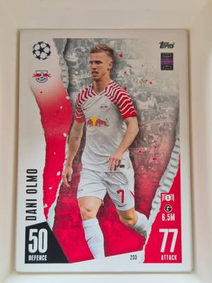 Dani Olmo – RB Leipzig – Topps Match Attax UEFA Champions League #233 Base – RB Leipzig – Match Attax gyűjtői kártya
