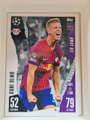 Dani Olmo – RB Leipzig – Topps Match Attax UEFA Champions League #88 Base – RB Leipzig – Match Attax gyűjtői kártya