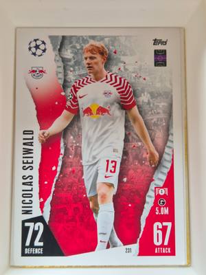 Nicolas Seiwald – RB Leipzig – Topps UEFA Champions League #231 – RB Leipzig gyűjtői kártya