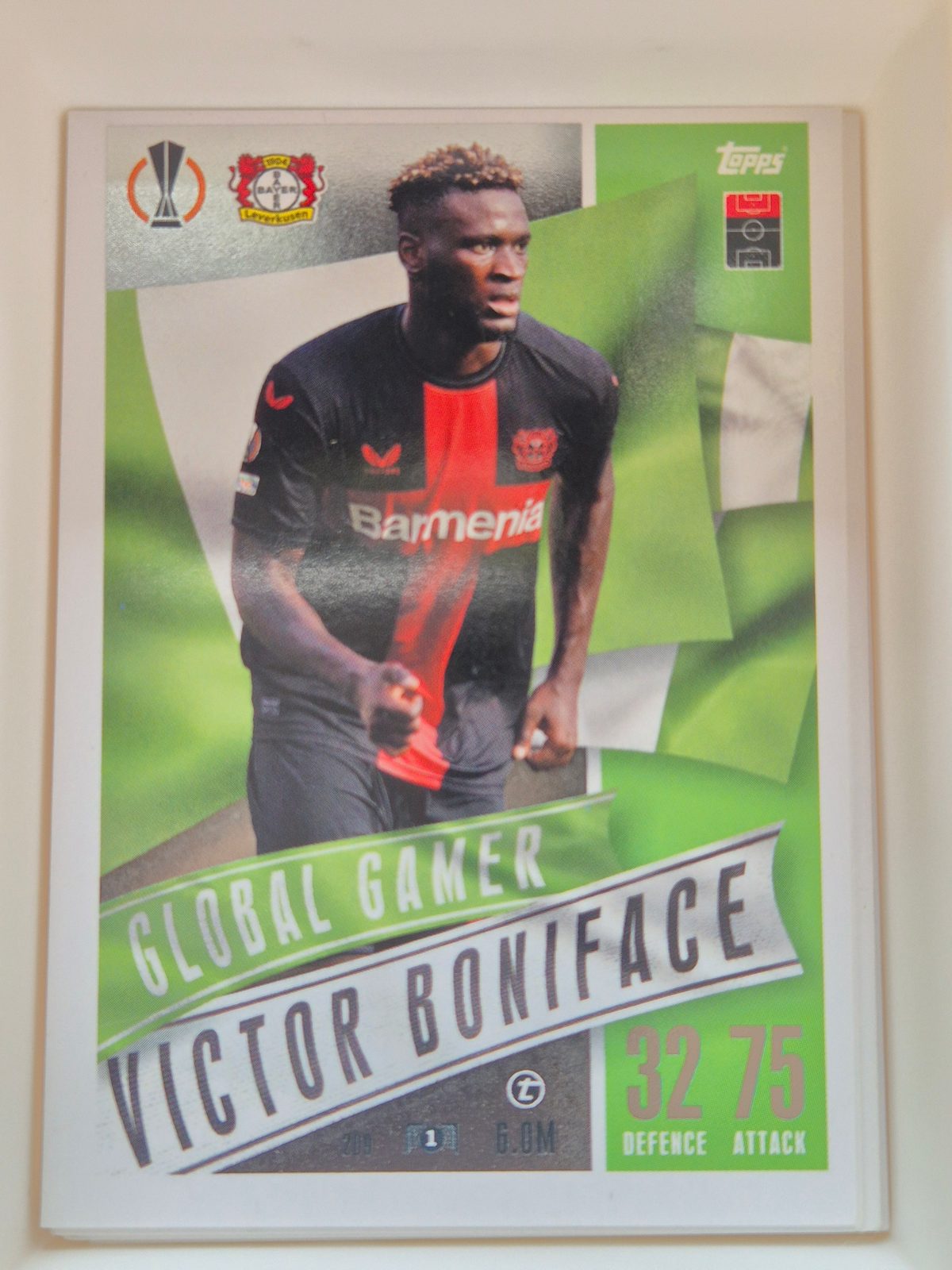 Victor Boniface – Bayer Leverkusen – Topps Match Attax 2023/24 #209