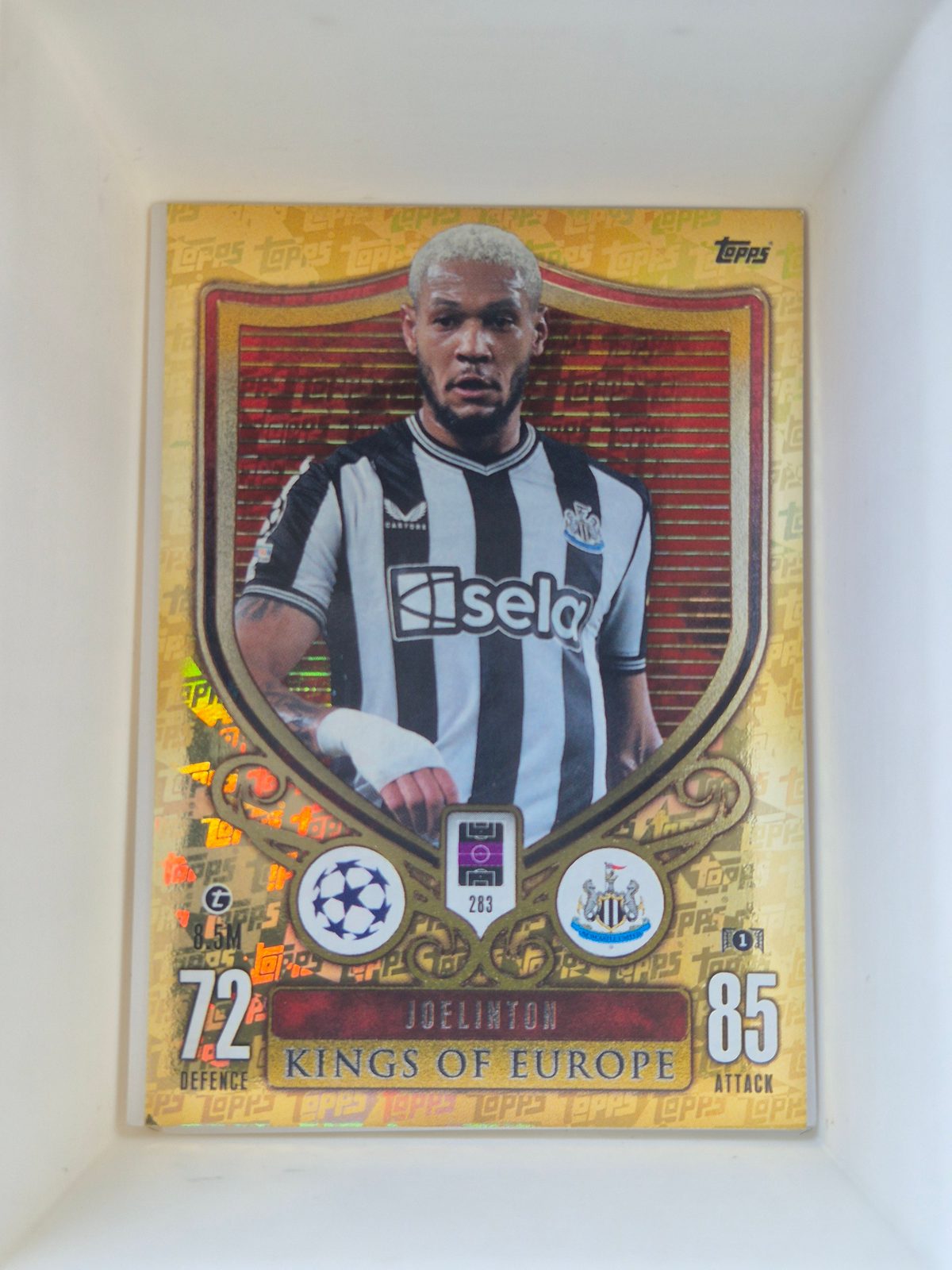 Joelinton – Newcastle United – Topps Match Attax 2023/24 #283