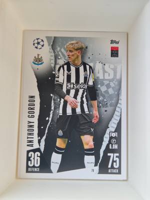 Anthony Gordon – Newcastle United – Topps Match Attax 2023/24 – Newcastle United – Match Attax – 2023/24 gyűjtői kártya