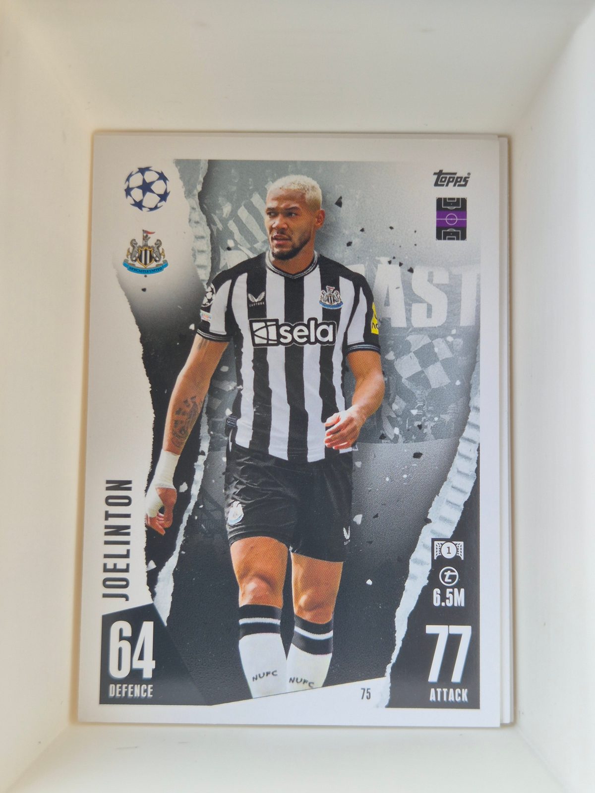 Joelinton – Newcastle United – Topps Match Attax 2023/24