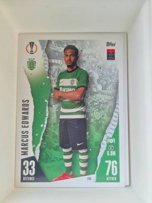 Marcus Edwards – Sporting CP – Topps UEFA Europa League #296 Base – Sporting CP gyűjtői kártya