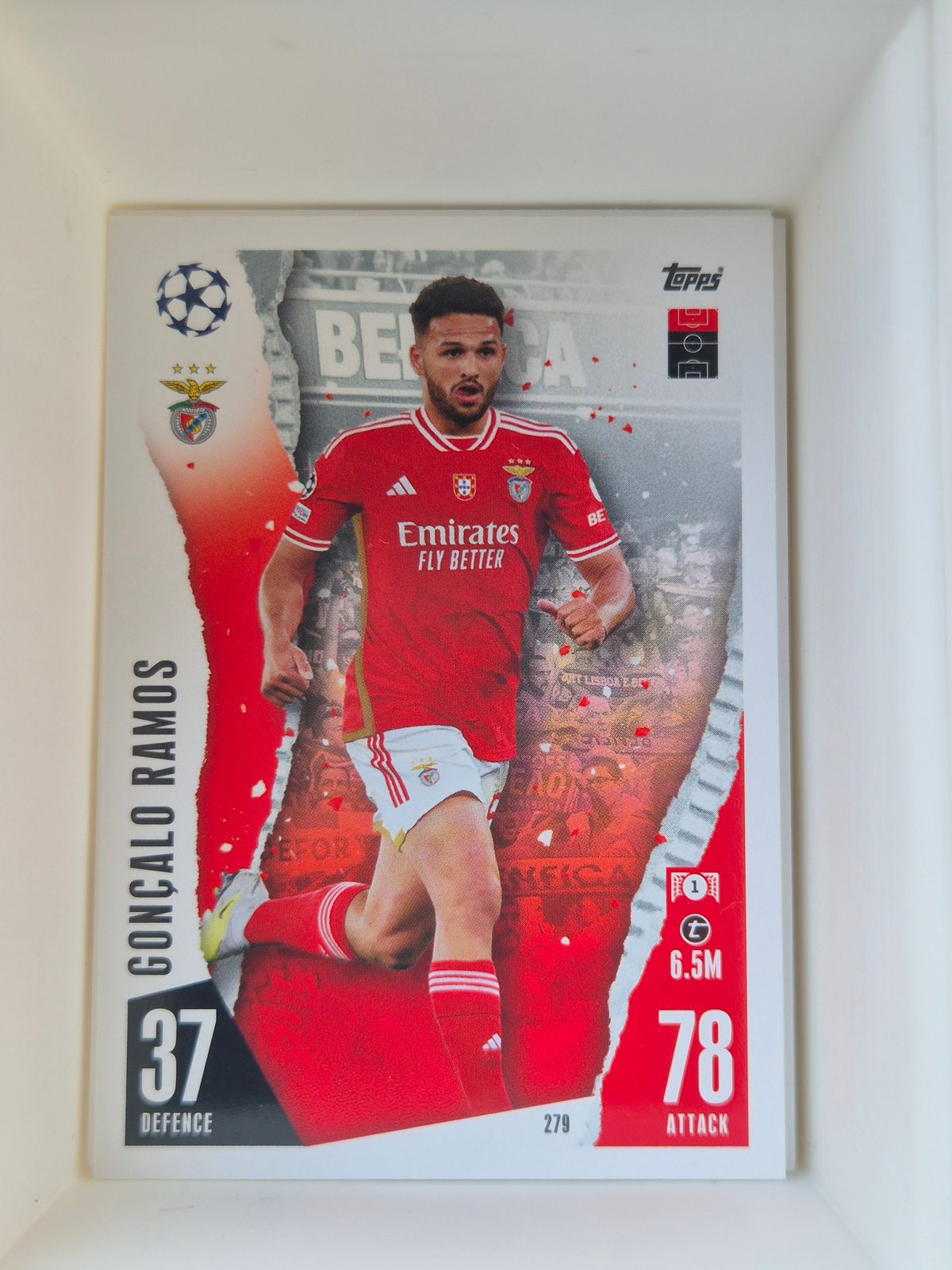 Gonçalo Ramos – Benfica – Topps Match Attax UCL 2022/23 #279