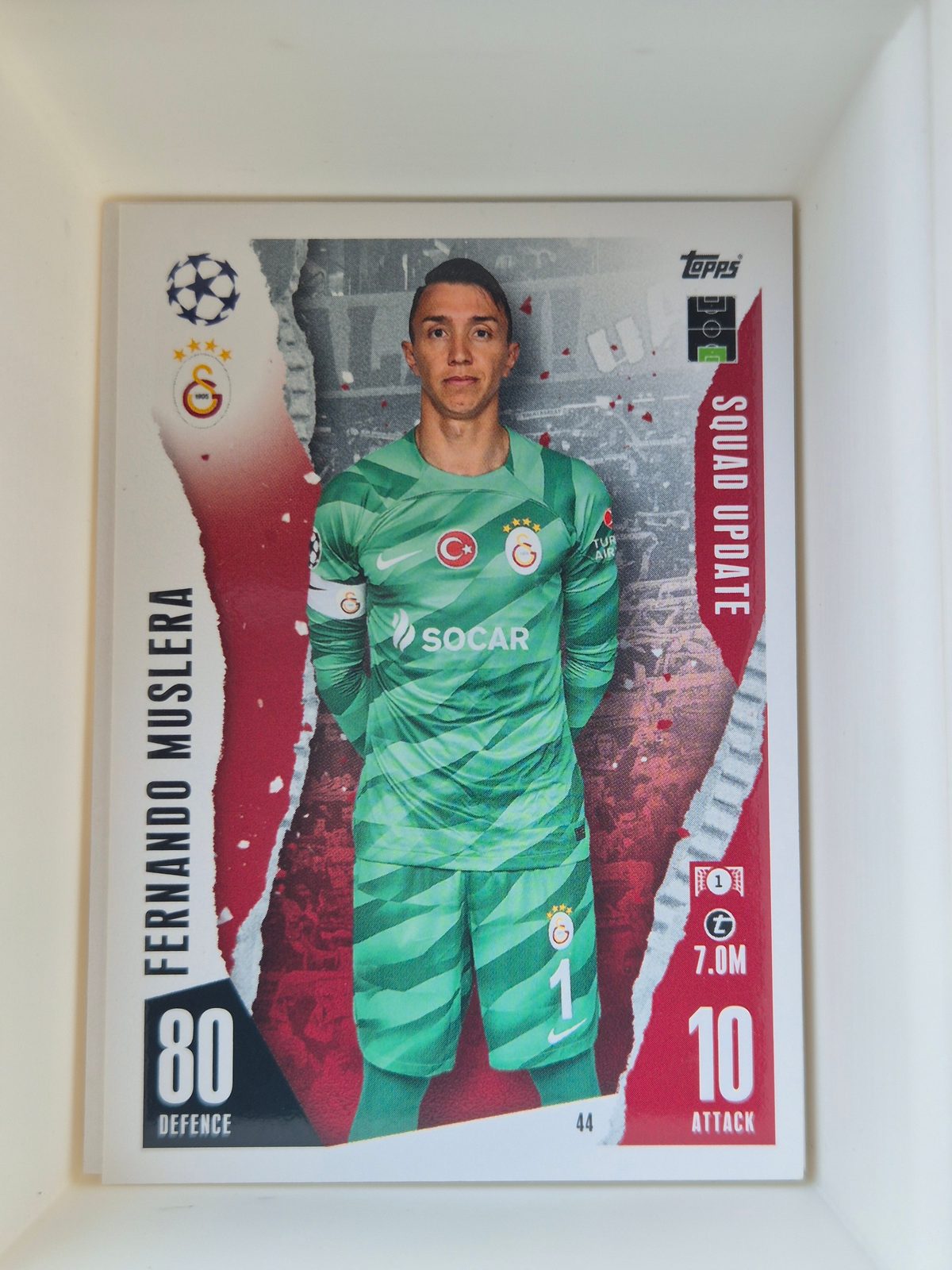 Fernando Muslera – Galatasaray – Topps Match Attax UEFA Champions League Squad Update #44 Base