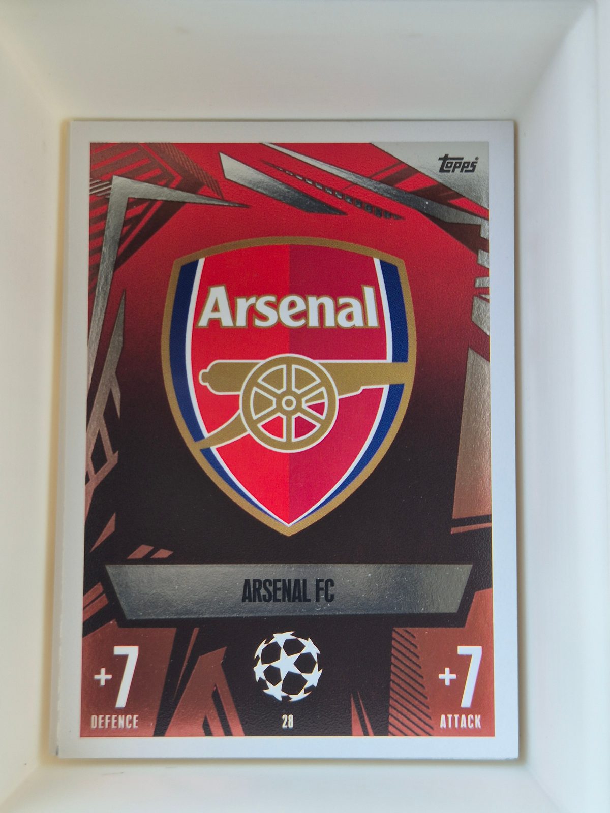 Arsenal FC - Topps Match Attax UEFA Champions League #28