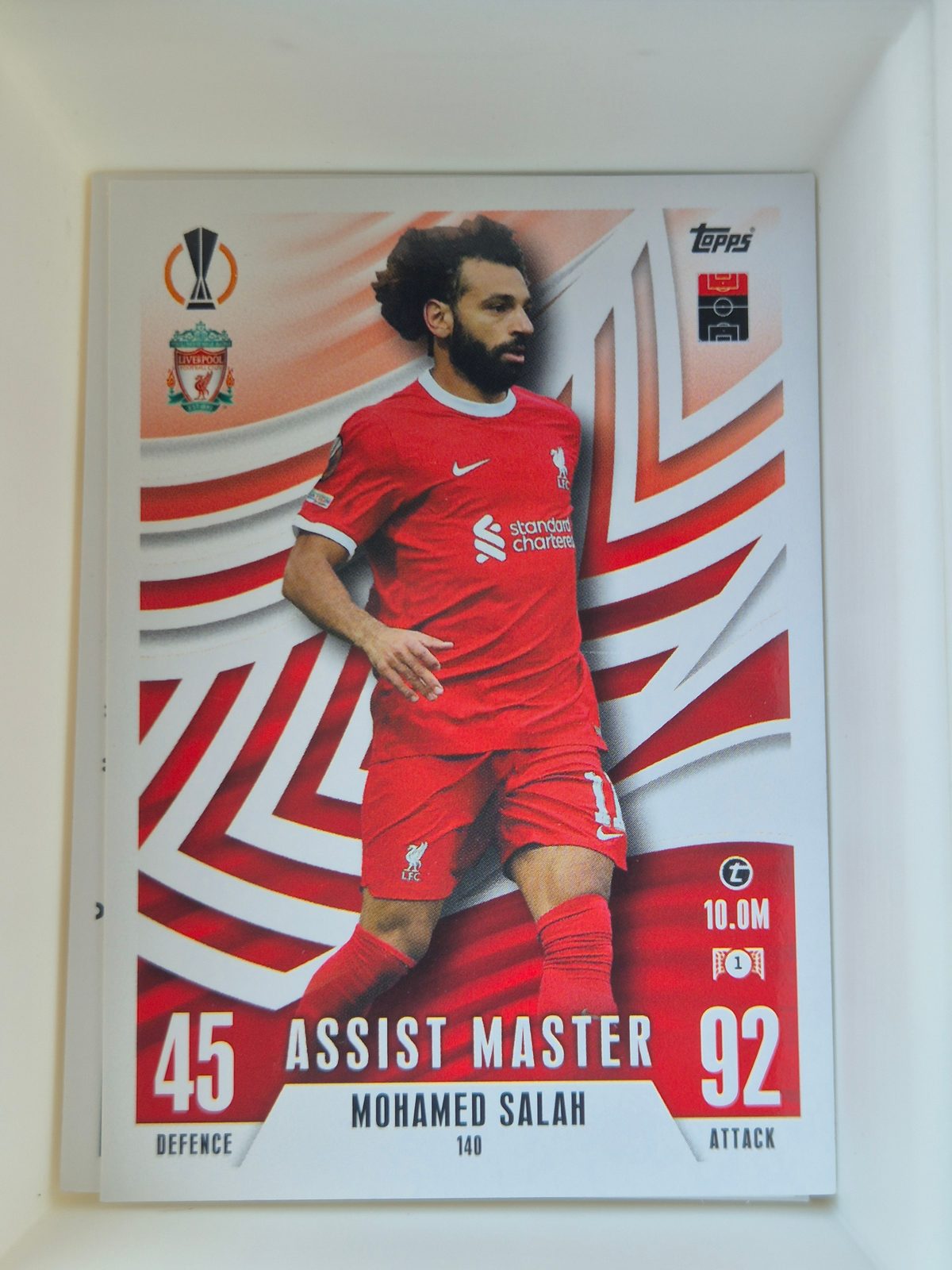 Mohamed Salah - Liverpool - UEFA Europa League Match Attax 2023/24 #140