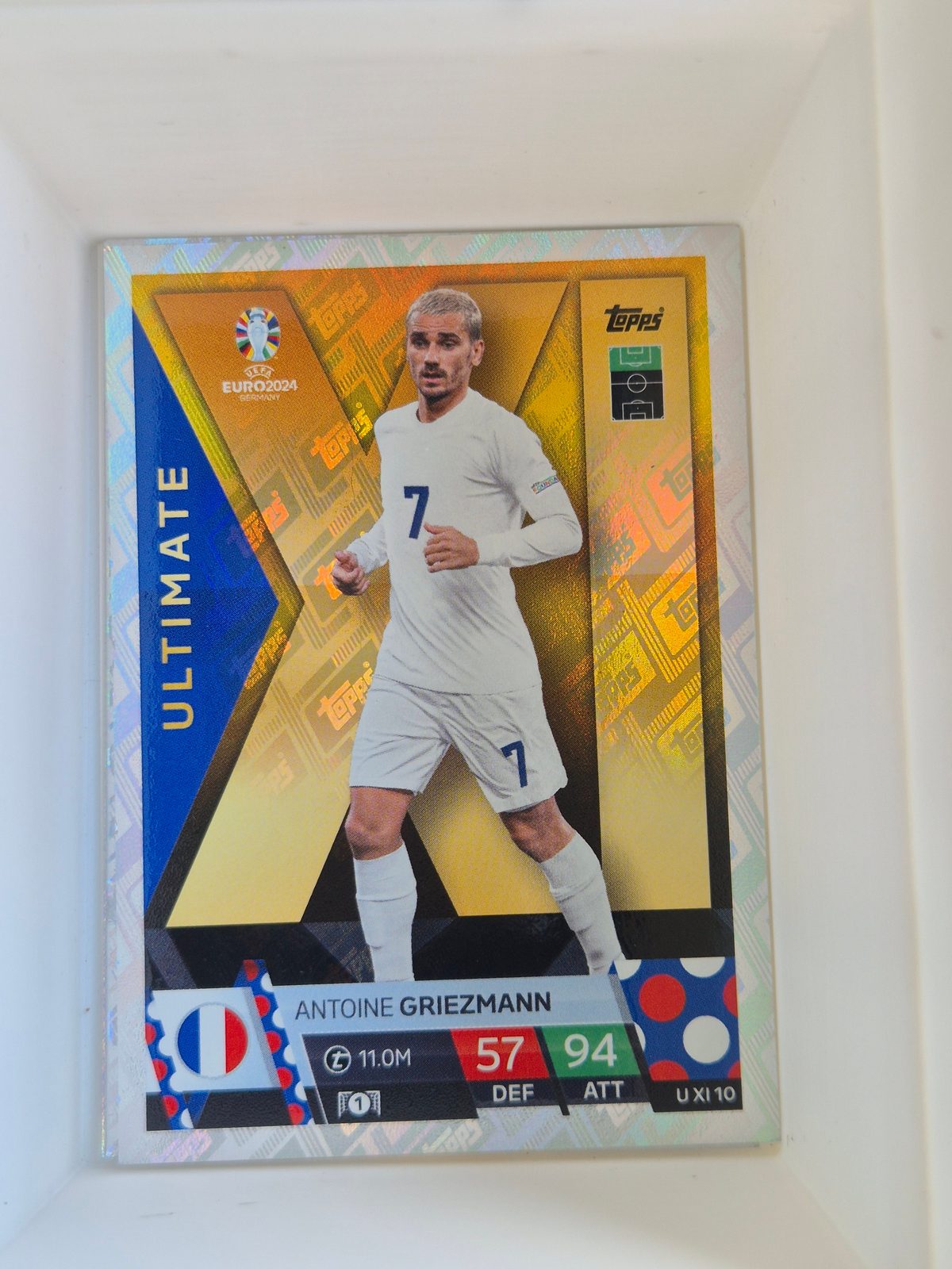Antoine Griezmann – France – Topps UEFA EURO 2024 Germany Ultimate 2024 #10
