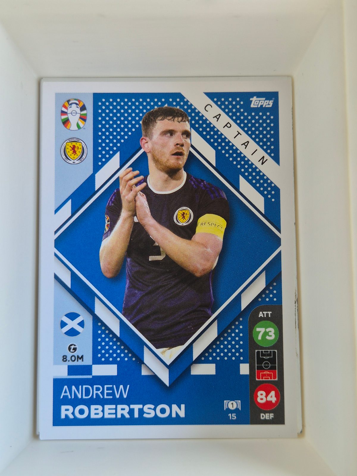Andrew Robertson – Scotland – Topps Match Attax UEFA Euro 2024 Captain