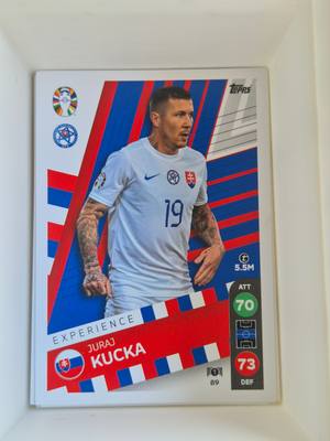 Juraj Kucka – Slovakia National Team – Topps Match Attax UEFA Euro 2024 #89 Experience Base – Szlovák válogatott – Match Attax – 2024 gyűjtői kártya