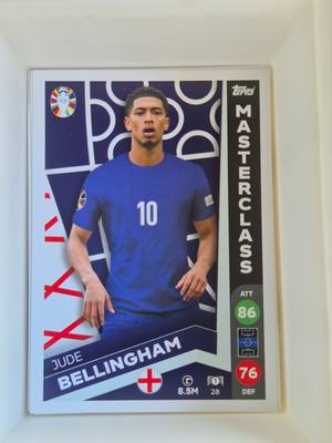 Jude Bellingham – England – Topps Masterclass UEFA Euro – Angol válogatott – Masterclass gyűjtői kártya