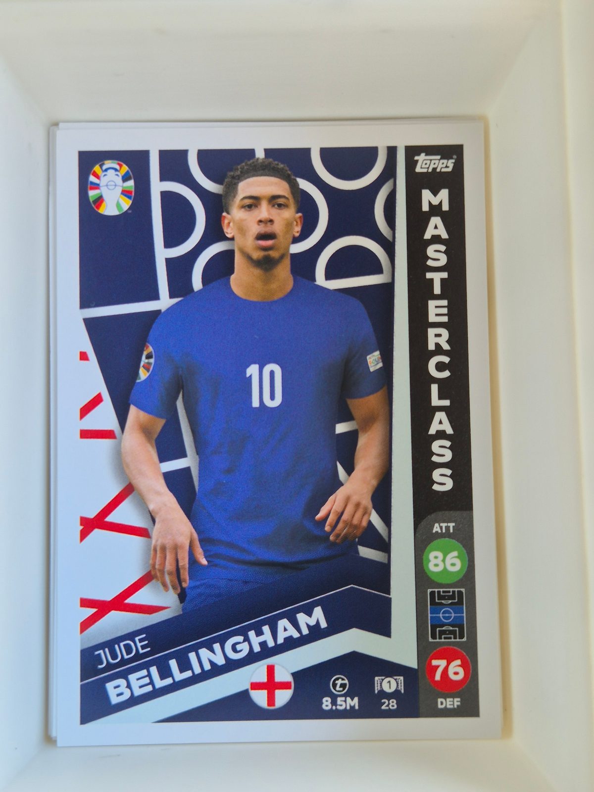 Jude Bellingham – England – Topps UEFA EURO Masterclass 2024