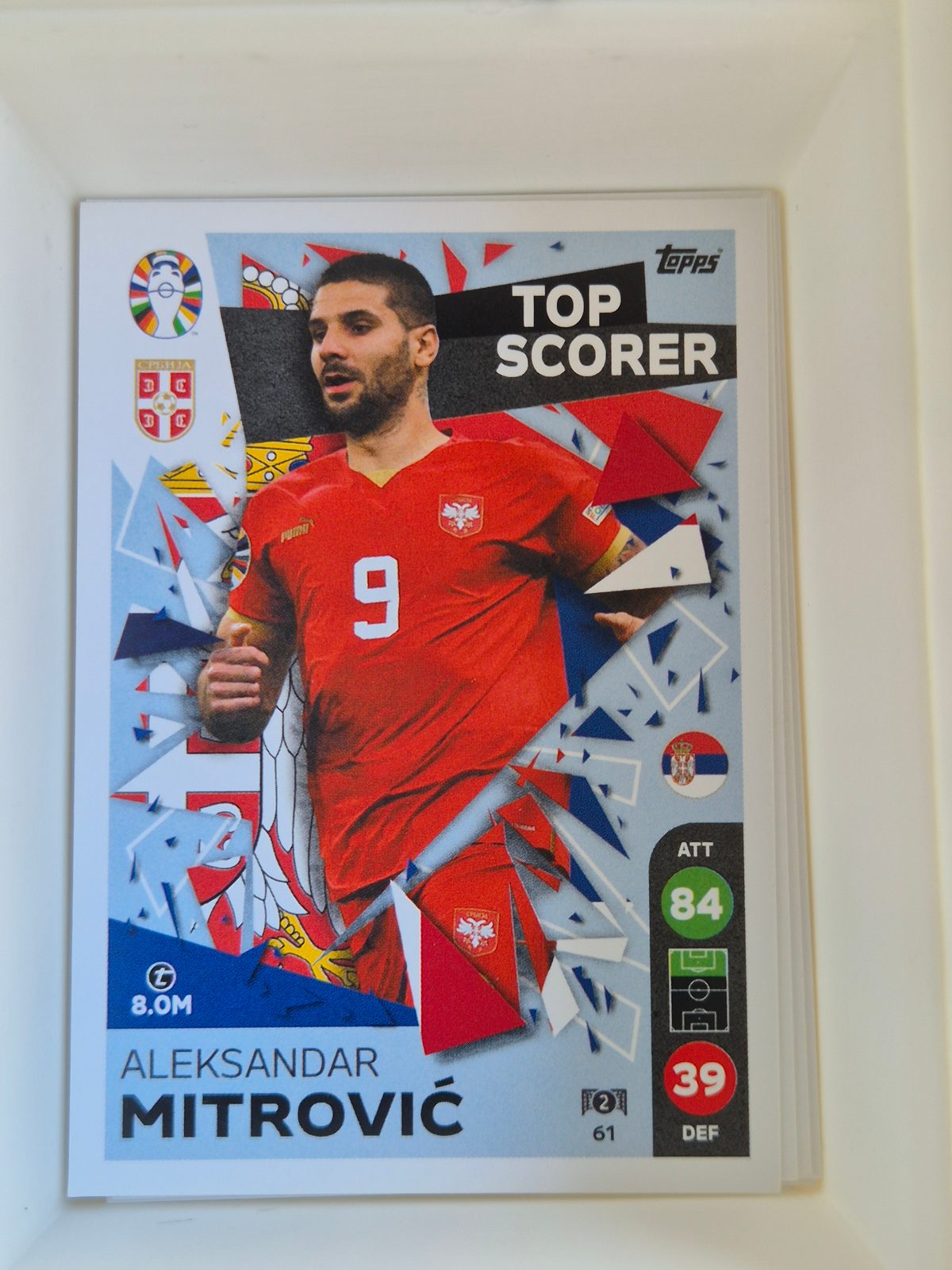 Aleksandar Mitrović – Szerbia – Topps Match Attax 2023/24 TOP SCORER #9
