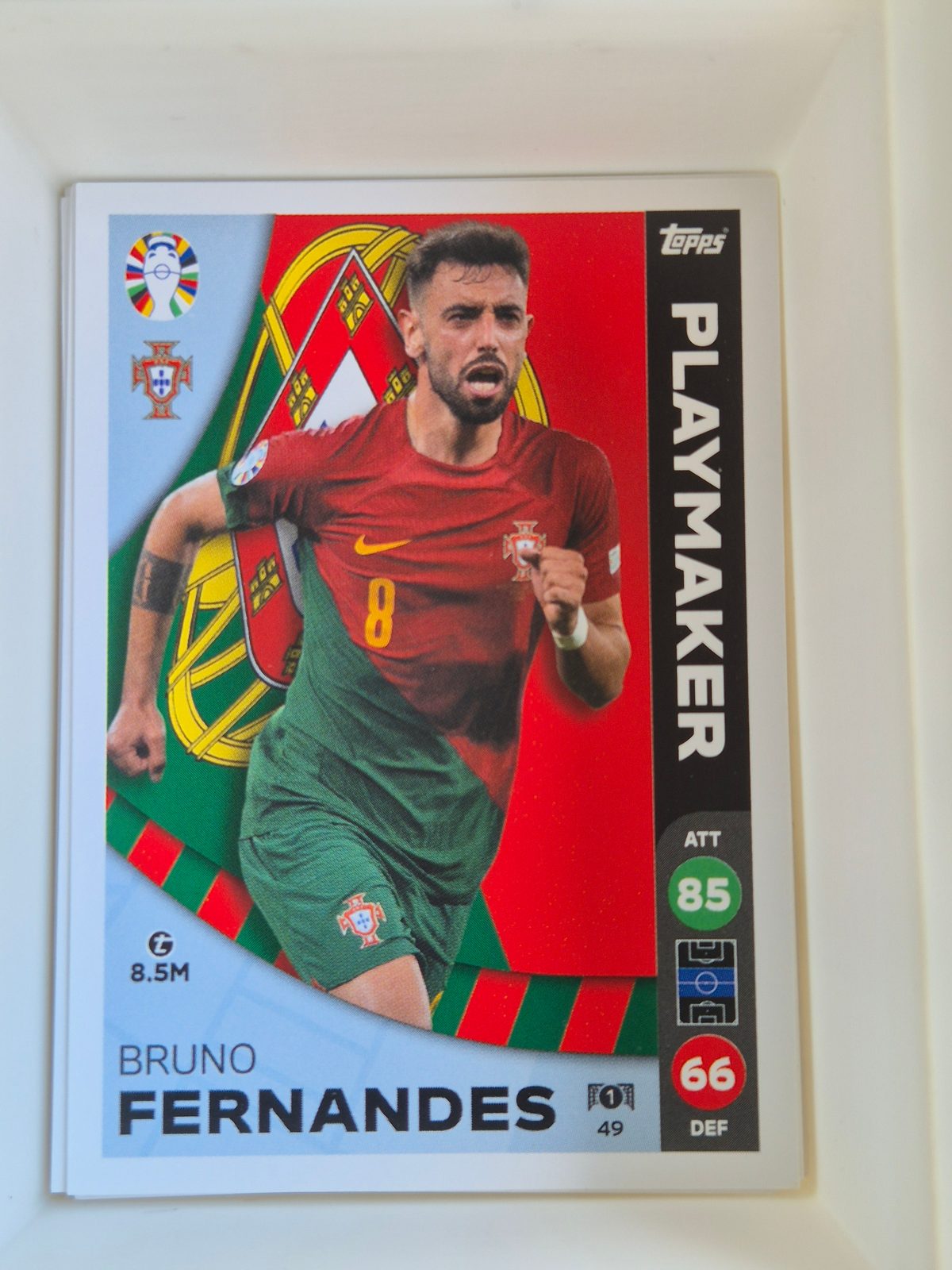 Bruno Fernandes – Portugália – Topps UEFA Euro 2024 Playmaker #49