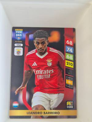 Leandro Barreiro – Benfica – Panini FIFA 365 Adrenalyn XL CORE #256 – Benfica – Adrenalyn XL gyűjtői kártya