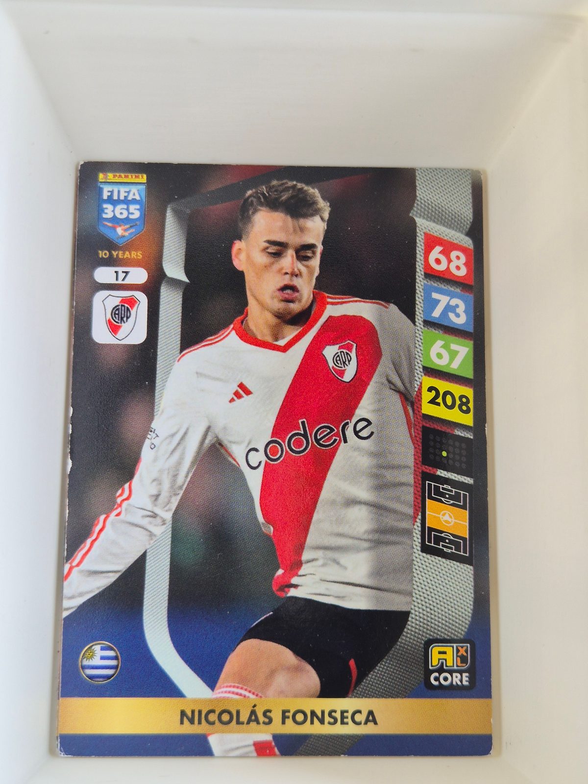 Nicolás Fonseca – River Plate – Panini FIFA 365 Adrenalyn XL 2023/24 #17