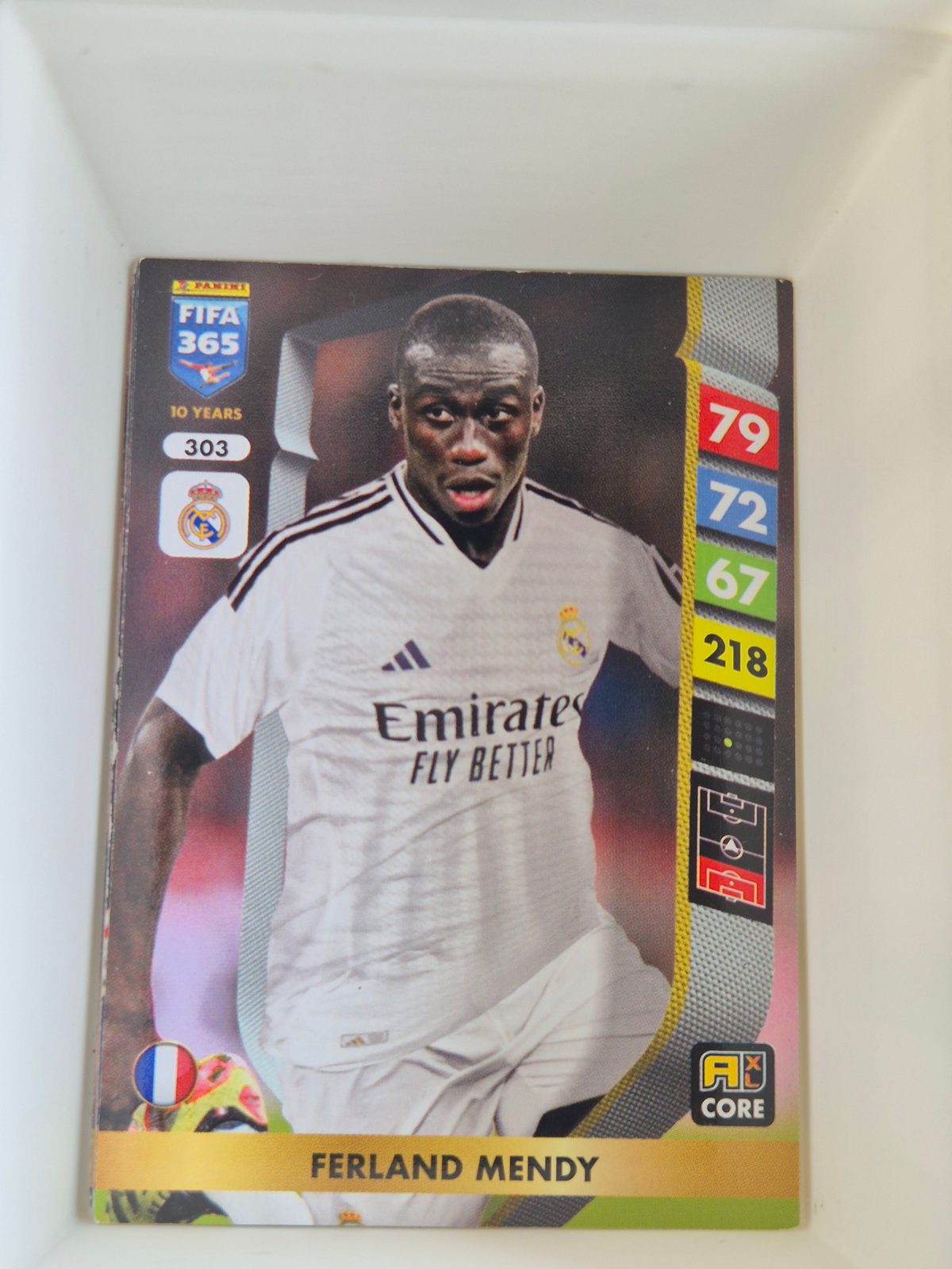 Ferland Mendy – Real Madrid – Panini FIFA 365 Core #303 Base
