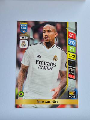 Éder Militão – Real Madrid – Panini FIFA 365 10 Years Core 2023/24 #302 Base – Real Madrid – Core – 2023/24 gyűjtői kártya