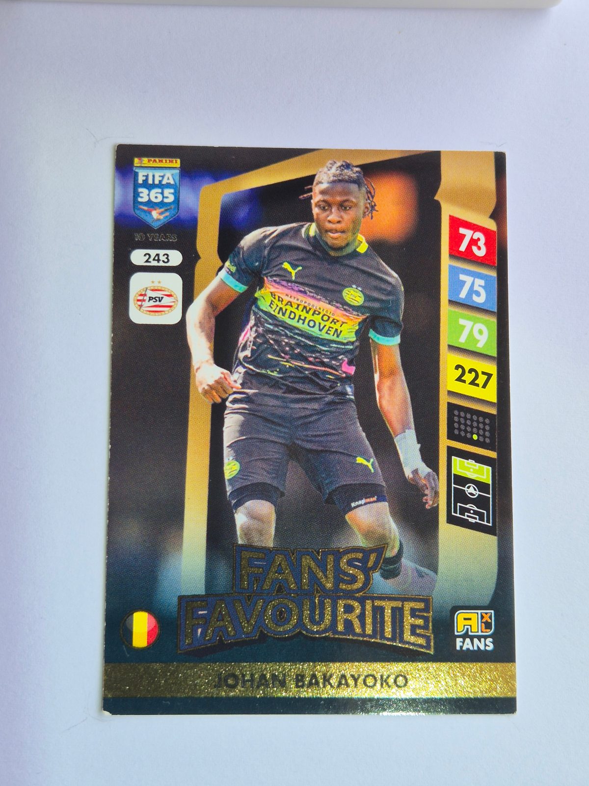 Johan Bakayoko – PSV Eindhoven – Panini FIFA 365 Adrenalyn XL 2023/24 #243 Fans' Favourite