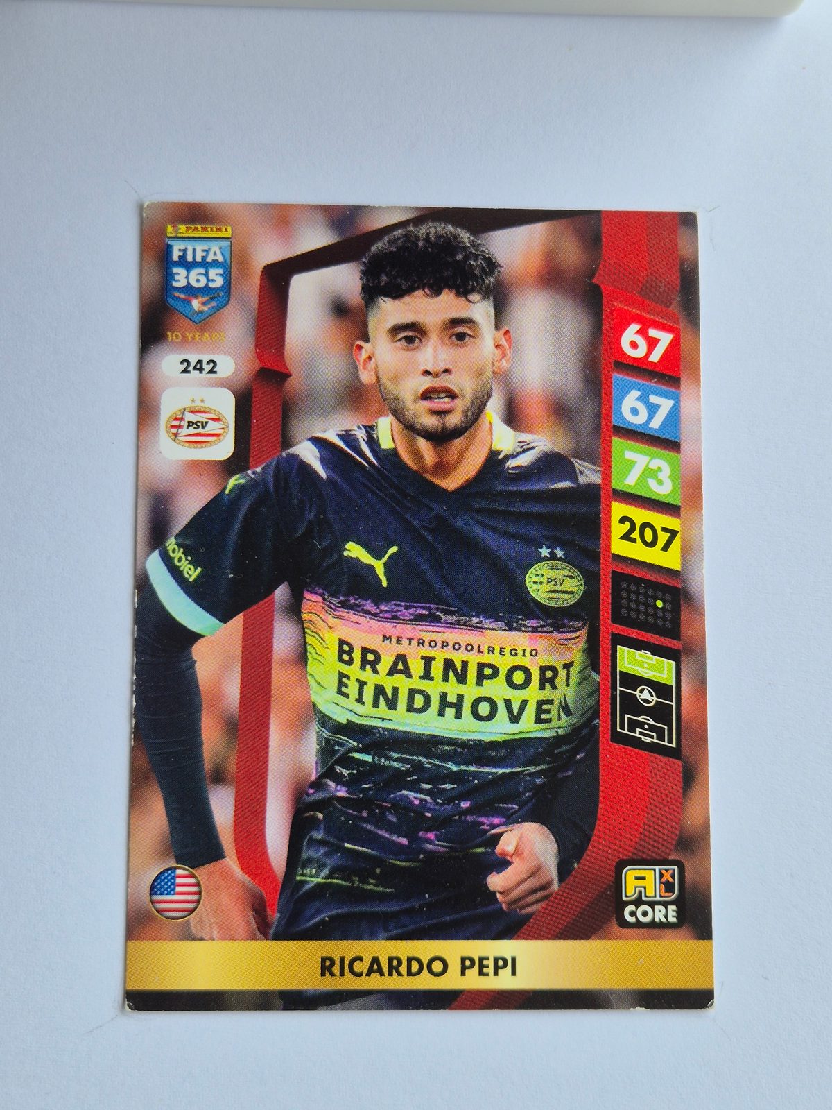 Ricardo Pepi – PSV – Panini FIFA 365 2023/24 #242 Core
