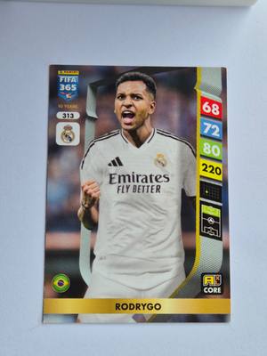 Rodrygo – Real Madrid – Panini FIFA 365 Adrenalyn XL #313 Core – Real Madrid – Adrenalyn XL gyűjtői kártya